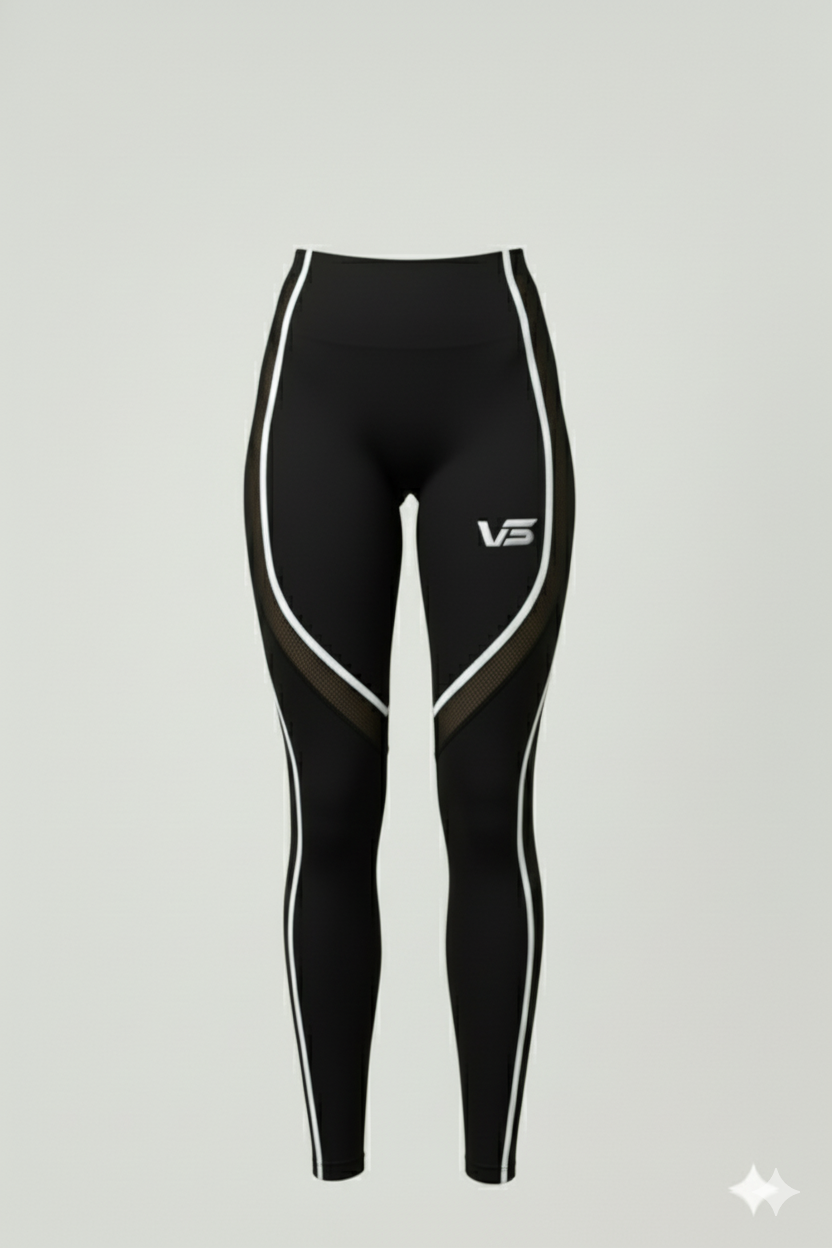 Womens Vortex V-back leggings